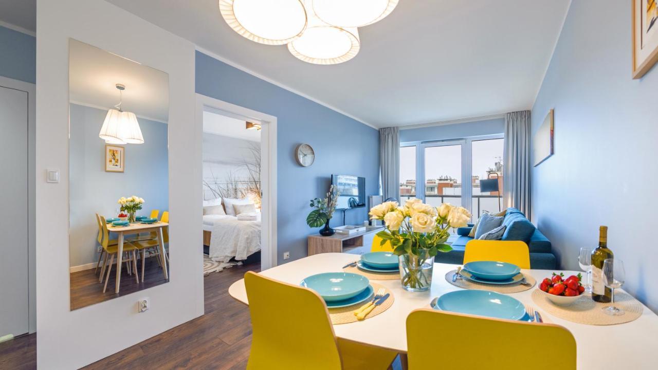 Apartament Blekitna Laguna Z Basenem - Ul Kasprowicza 20A - Holiday City Колобжег Экстерьер фото